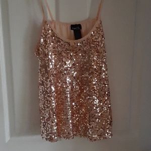 Womens sparkly tank top